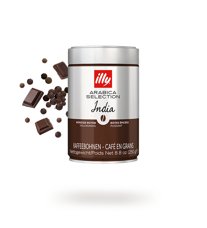 Lata Café Illy en Grano India 250 gr