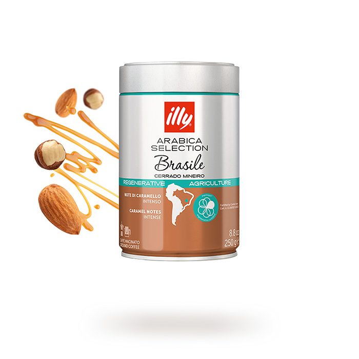 Lata Cafe-Illy-Molido-Brasil-250-gr